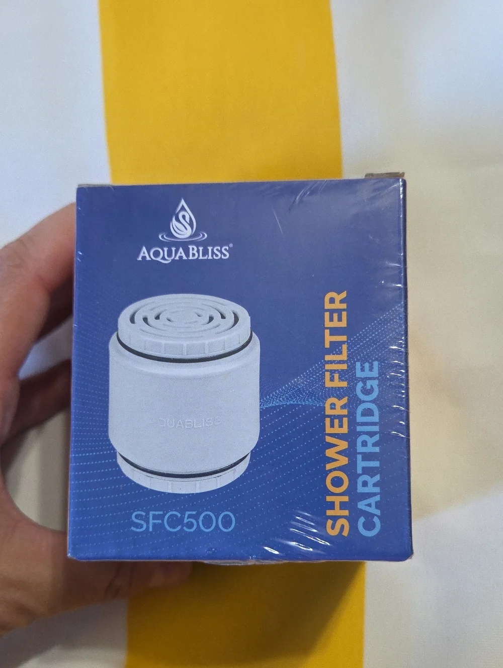 AquaBliss HD Replacement Cartridge SFC500 - Orange & White Box
